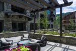 Outdoor Courtyard Sitting Area - The Lion Vail